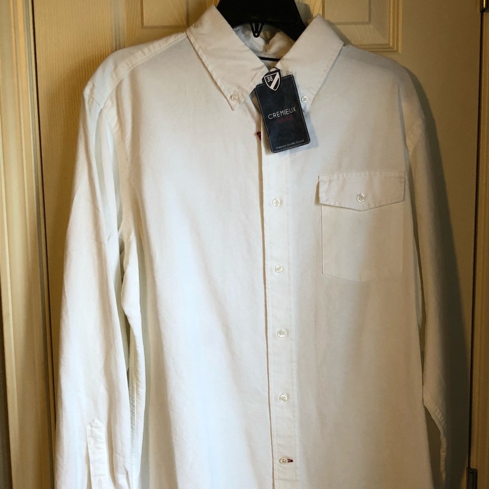 NWT cremieux LS button up